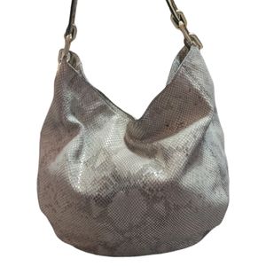 Michael Kors Snakeskin Hobo Shoulderbag Purse